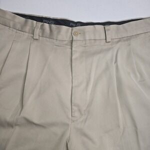 PING Men's Tan Pleated Shorts Size 40‎ -895
